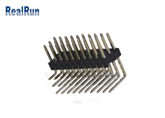 PBT 2.54mm Surface Mount Male Connector Three Row Pin Header