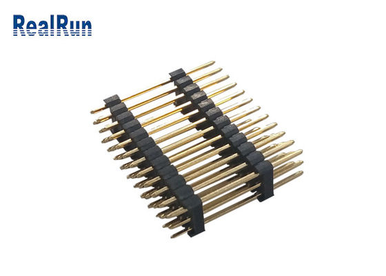 3.0Amp PBT DIP Gold Plated Connector H2.5mm Three Row 36 Pin