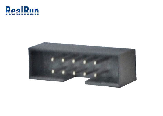 UL94V-0 2.54mm Pitch DIP Box Header 18 26 Pin Connector PA6T PBT