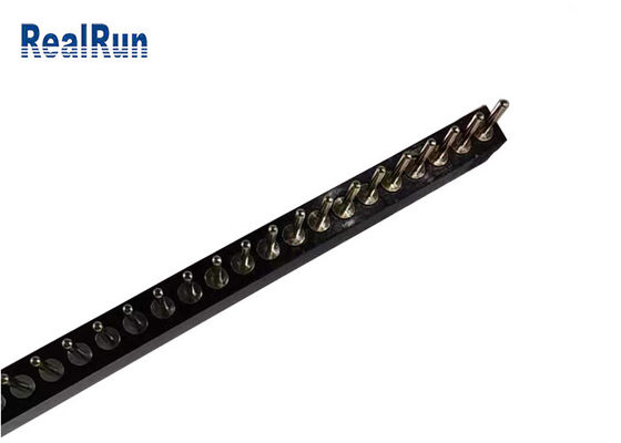40P 1.778mm Pitch Round Male Header L10.0 Straight 1 Row DIP