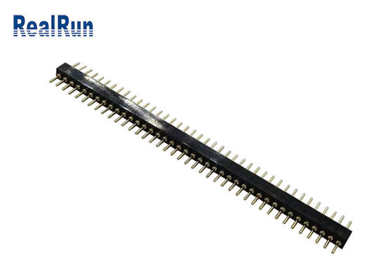 40P 1.778mm Pitch Round Male Header L10.0 Straight 1 Row DIP