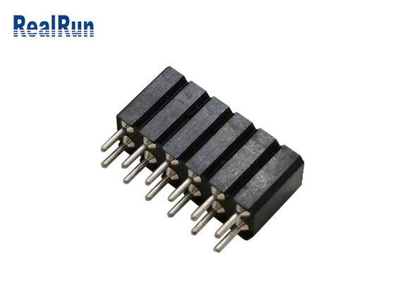 SGS 30P Round Pin Female Header 2.54mm Pitch Dip Tin Plated