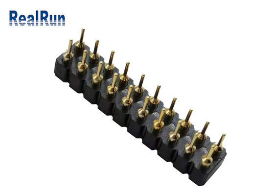 PBT 2.54mm DIP Pin Female Header 20 Pin Dual Row Socket Connector