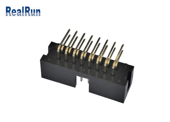 2.54mm IDC PCB Male Plug Connector 9.0mm Height Male Box Header
