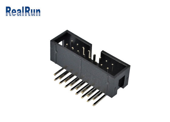 2.54mm IDC PCB Male Plug Connector 9.0mm Height Male Box Header