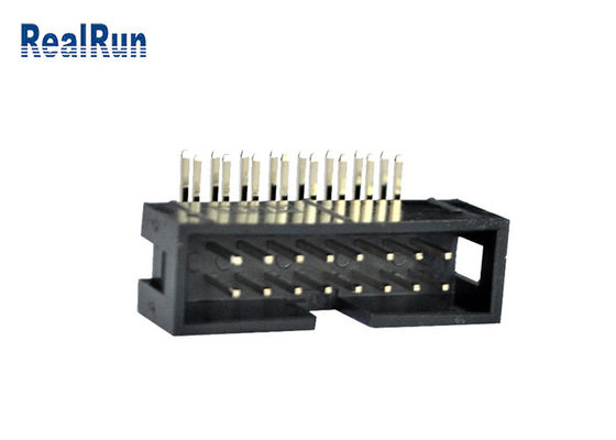 2.54mm IDC PCB Male Plug Connector 9.0mm Height Male Box Header