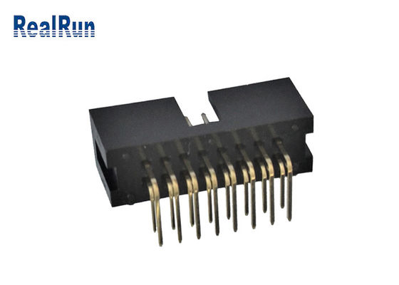 2.54mm IDC PCB Male Plug Connector 9.0mm Height Male Box Header