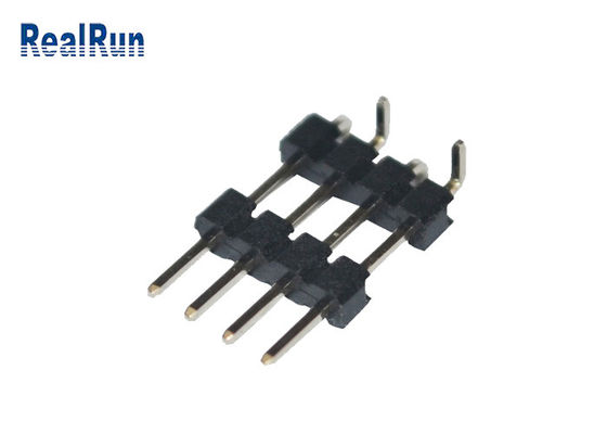 UL94V-0 Brass PA6T 2.0mm SMT Pin Header 2amp PCB Male Header Connector