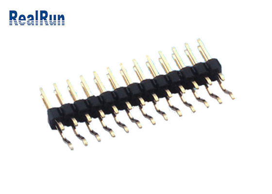 SMD 1000VAC PA6T Horizontal Pin Header Gold Flash 36 Pin PA6T