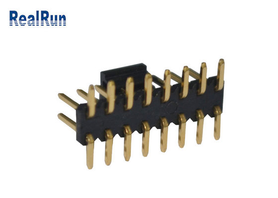 LCM LED UL94V-0 SMT Pin Header Brass Board To Board Connector PA6T