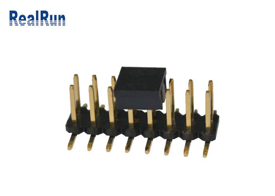 LCM LED UL94V-0 SMT Pin Header Brass Board To Board Connector PA6T