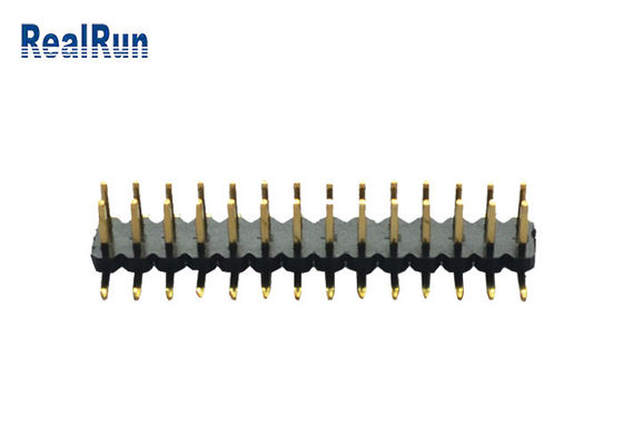 ISO9001 3.0A Brass Pin Header Connector PA6T Double Row Header Connector