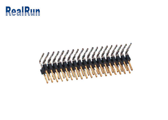 2*18P PBT SGS Pin Header Connector UL94V-0 DC500V Dual Row Pin Header