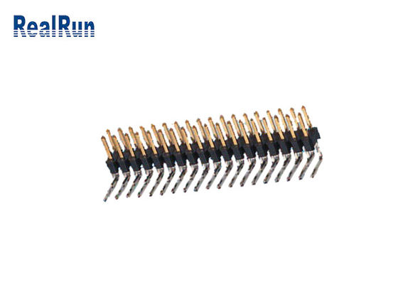 2*18P PBT SGS Pin Header Connector UL94V-0 DC500V Dual Row Pin Header