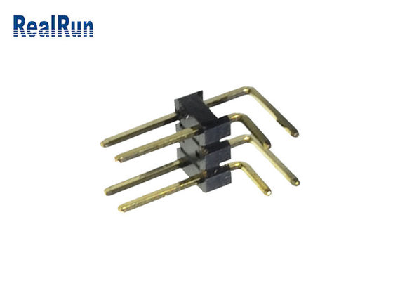 LCP PA6T PBT Pcb Header Connector UL94V-0 Dual Row Header Connector