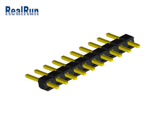 1x10P UL94V-0 Single Row Pin Header  PA6T PBT PCB Board Connector