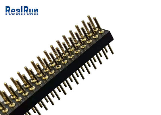 PA6T PPS 1.9mm Height Round Pin Header Straight 70P LCP UL94V-0