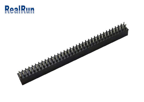 PPS LCP Round Female Pin Header UL94V-0 Polyester Brass H59-3 PA6T