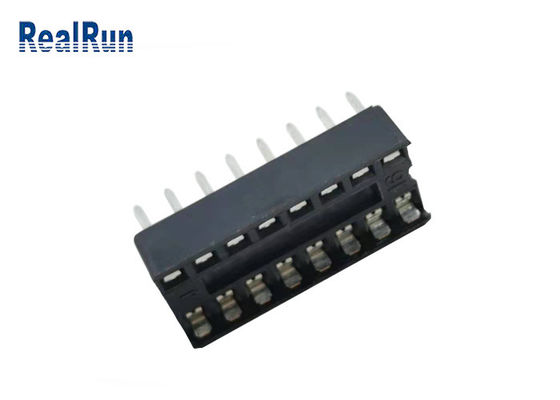 2×8P DIP Row PBT Insulator IC Socket PA6T UL94V-0 PCB Motherboard Connector