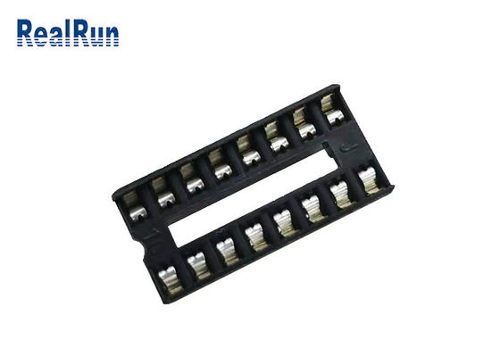 2×8P DIP Row PBT Insulator IC Socket PA6T UL94V-0 PCB Motherboard Connector