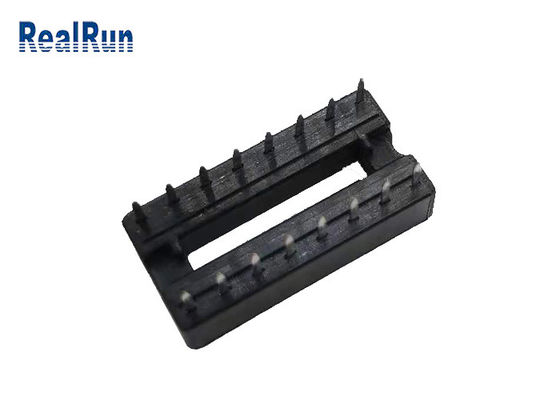 2×8P DIP Row PBT Insulator IC Socket PA6T UL94V-0 PCB Motherboard Connector
