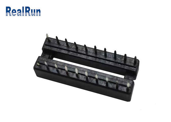 7.62mm Row Spacing Card Connector 1000VAC 14 Pin Header Connector 2.54mm IC
