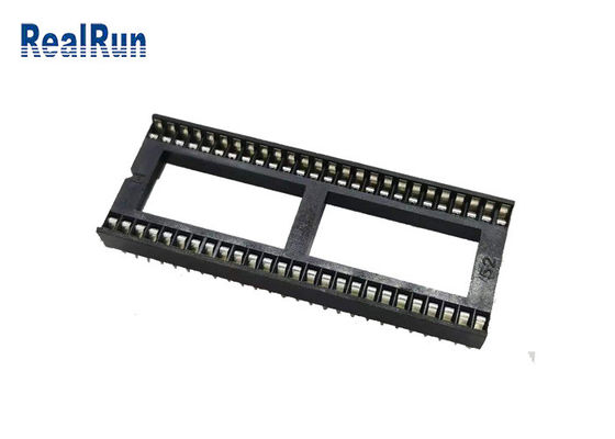 15.24 Row PBT 52P Ic Socket UL94V-0 Female Header Connector