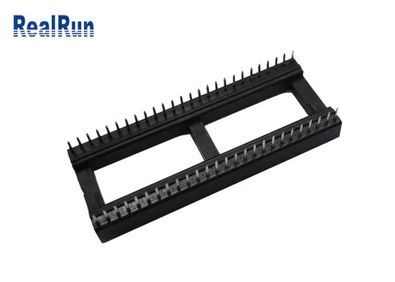 15.24 Row PBT 52P Ic Socket UL94V-0 Female Header Connector