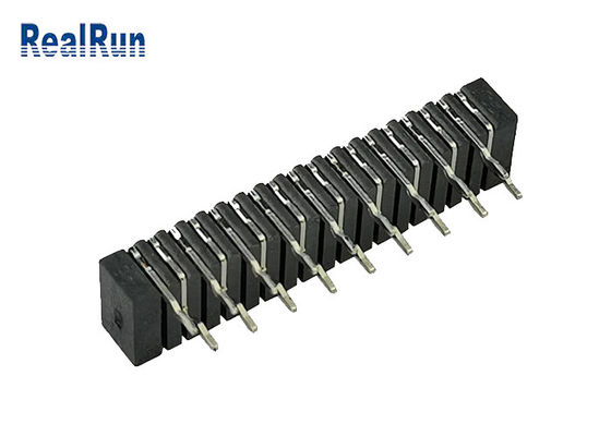 Tin Plating PA6T Female FFC FPC Connector 90° Bend DC 500V FFC cable connector