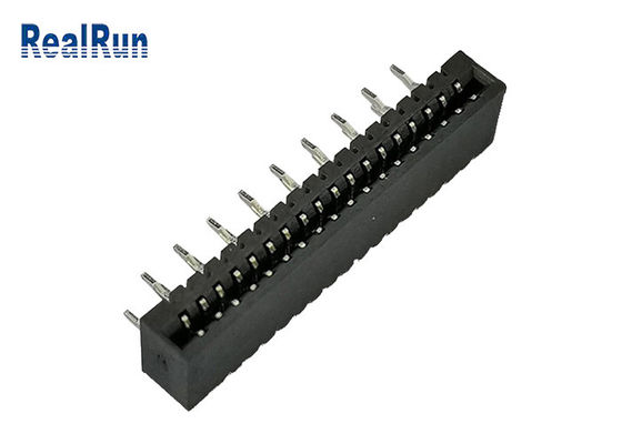 Tin Plating PA6T Female FFC FPC Connector 90° Bend DC 500V FFC cable connector