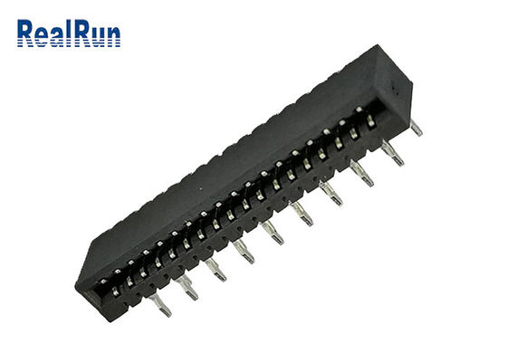 Tin Plating PA6T Female FFC FPC Connector 90° Bend DC 500V FFC cable connector