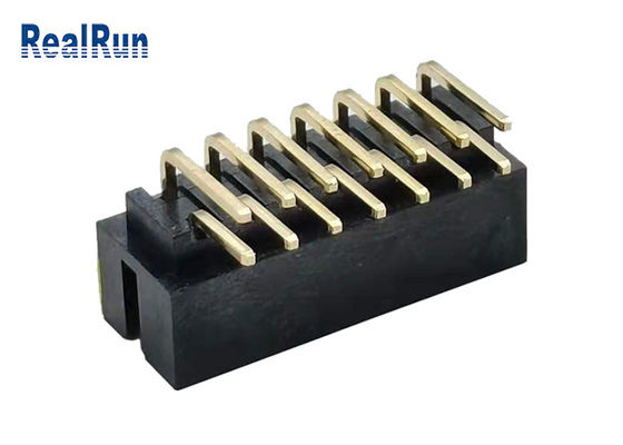 UL94V-0 PA6T Gold Plated Box Header Connector 2.0*6.4-2*7P SGS