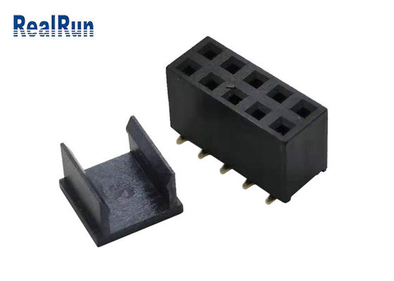 LCP PA6T 30m Ohm Female Header Connector H7.1 SMD 2×5 Pin ISO9001