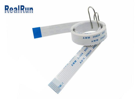 1000M Ohm 500AC  FPC Ribbon Cable 1670mm Length 43um Flexible Flat Ribbon Cable