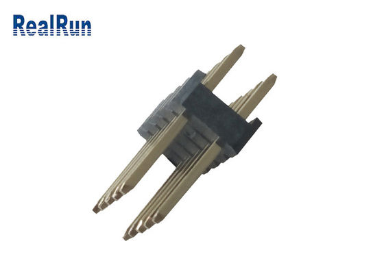 30% GF PH2.54 Dual Row Header Connector PA6T 2*5P Pin Header PBT LCP