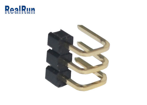 PA6T PBT SMT Pin Connector High Temperature Plastic ISO9001 For LCM LED