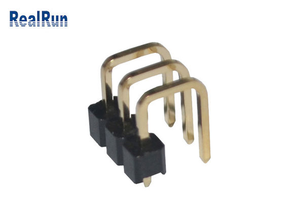 PA6T PBT SMT Pin Connector High Temperature Plastic ISO9001 For LCM LED