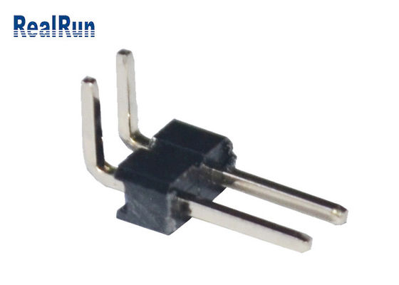 Oxidation Resistance Right Angle Pin Header PA6T H2.5mm Single Row