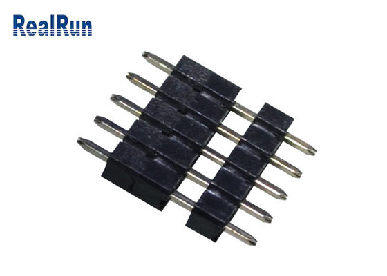 5P Brass Plastic THT Pcb Solder Connector Straight Dip Pin Header PBT LCP