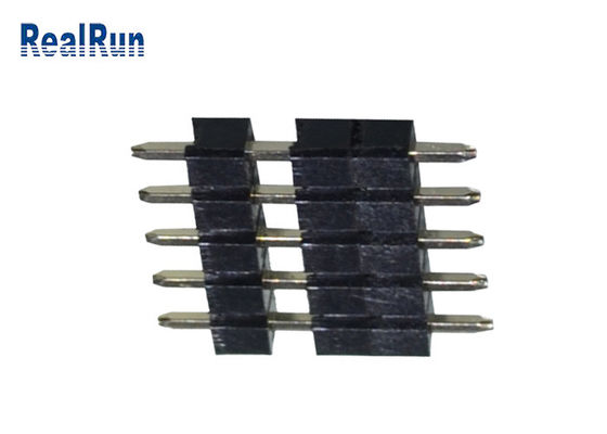 5P Brass Plastic THT Pcb Solder Connector Straight Dip Pin Header PBT LCP