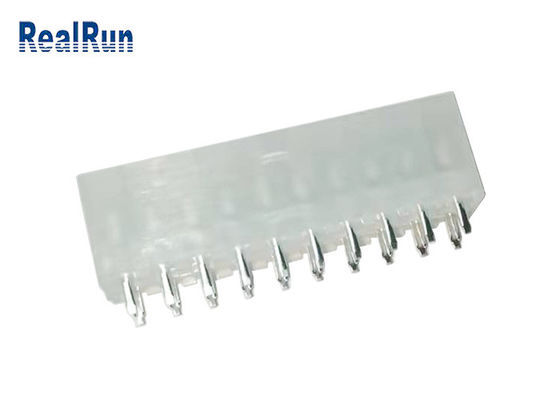 PCB Header Wafer Connector 7A DIP Wire To Board Straight 2*10 Pin Nylon 66