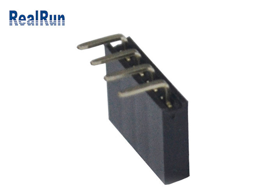 VCD PBT PA6T PCB Female Socket Connector 8.5mm Height UL94V-0