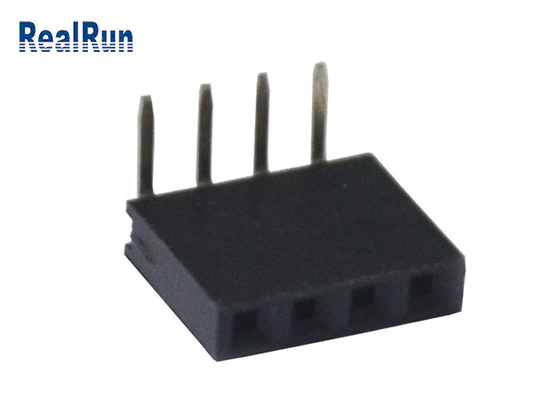 VCD PBT PA6T PCB Female Socket Connector 8.5mm Height UL94V-0