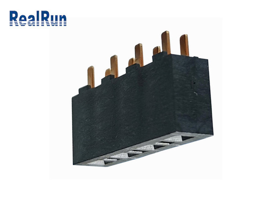 SGS LCP Pcb Male Connector DC500V  One Row U Terminal Pa6t Female
