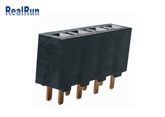 SGS LCP Pcb Male Connector DC500V  One Row U Terminal Pa6t Female