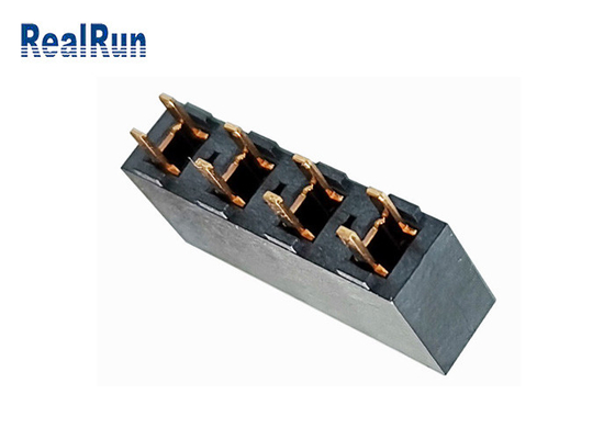 SGS LCP Pcb Male Connector DC500V  One Row U Terminal Pa6t Female