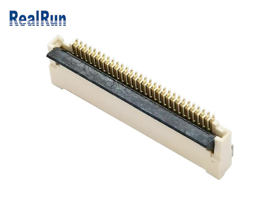Horizontal SMT FFC FPC Connector LCP Insulator Pcb Board 50VAC RMS