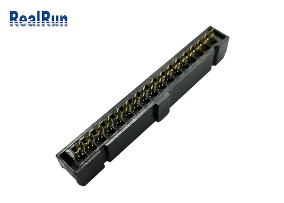 34P PBT IDC Connector Wire To Board 2.54Mm Pitch Gold Flash Insulator 3.0A