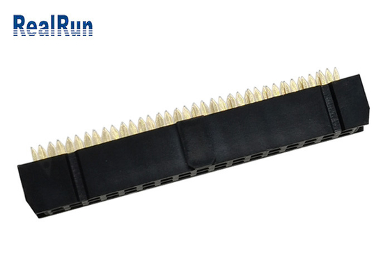 34P PBT IDC Connector Wire To Board 2.54Mm Pitch Gold Flash Insulator 3.0A