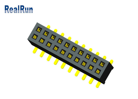 PA6T 20P Female Header Connector UL94V-0 U Terminal PCB Board To Board Connectors